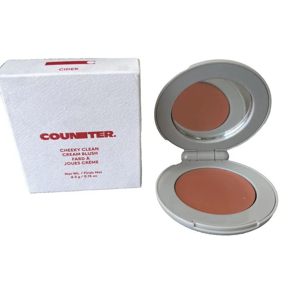 Counter Cheeky Clean Cream Blush 4.5 g/ 0.15 oz Shade Cider NEW in Box